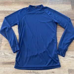 Patagonia Capilene blue long sleeve shirt S